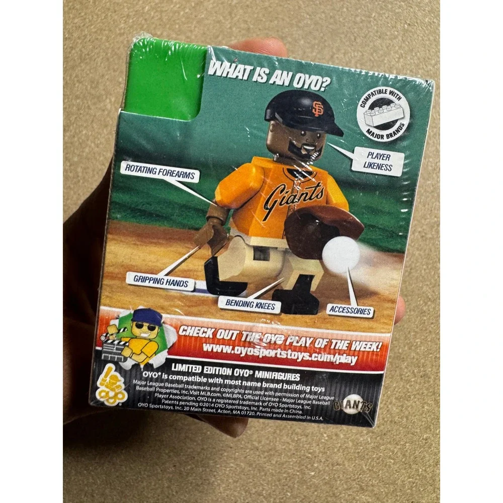 OYO Sports MLB San Francisco Giants Pablo Sandoval G3LE Series 6 Minifigure NEW